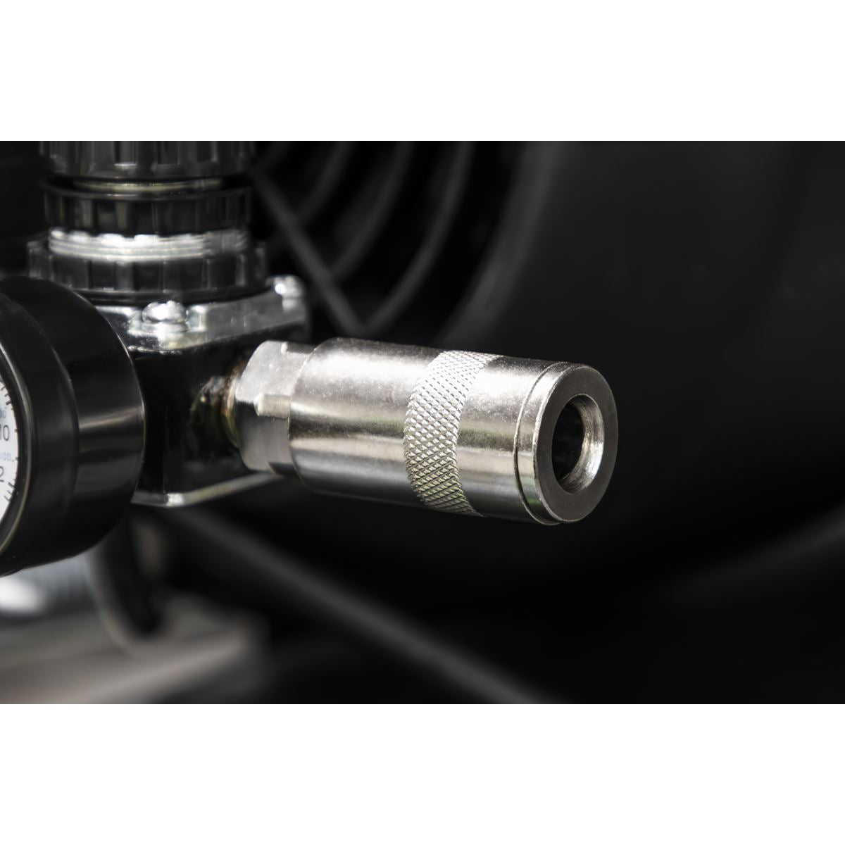 Sealey SAC5030VE Air Compressor 50L V-Twin Direct Drive 3hp Sealey