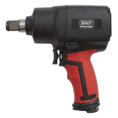 Sealey SA6004 Air Impact Wrench 3/4"Sq Drive Compact Twin Hammer Sealey