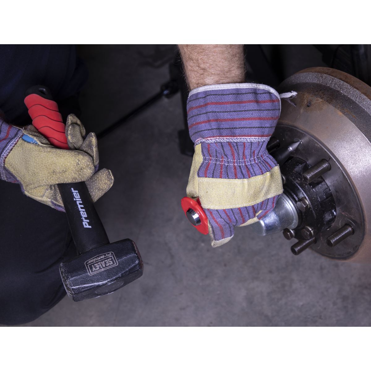 Sealey AK2081 Impact Driver Set 15pc Protection Grip Sealey