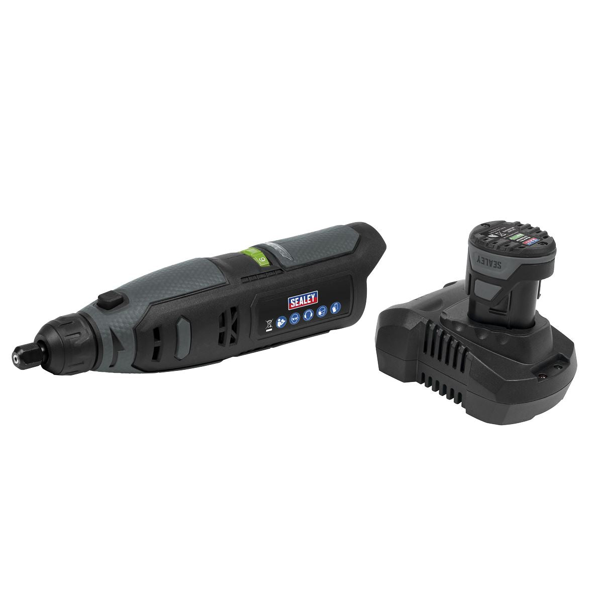 Sealey CP108VMG Cordless Multipurpose Mini Grinder Kit 10.8V 2Ah SV10.8 Series Sealey