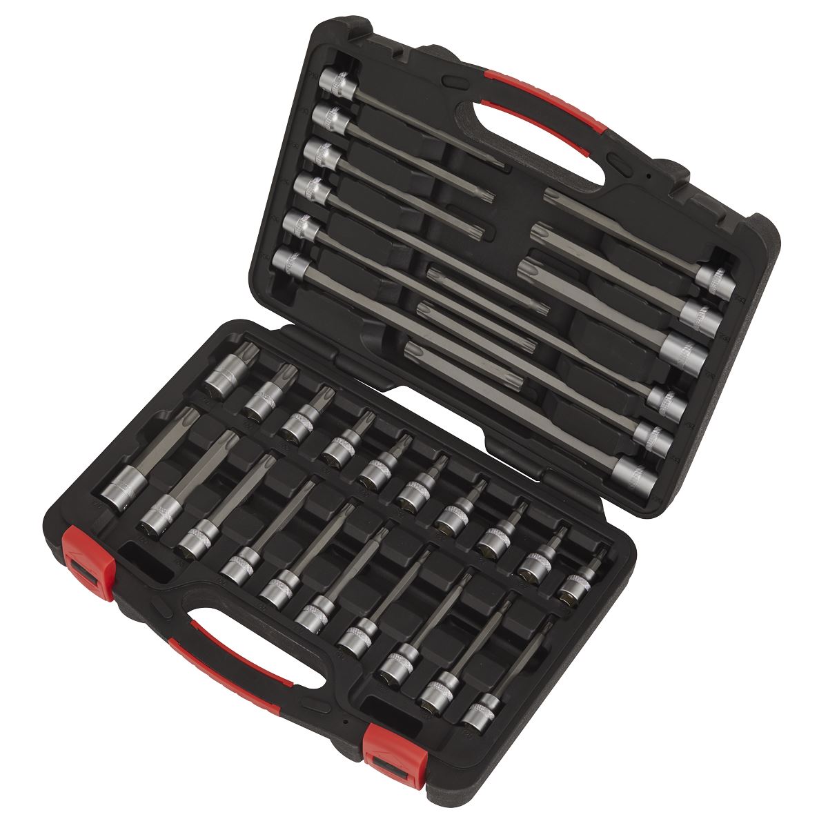 Sealey AK89001 TRX-Star* Socket Bit Set 32pc 3/8"Sq Drive - Premier Platinum Sealey