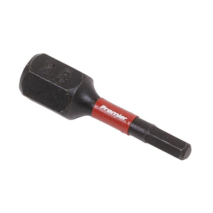Sealey AK8210 Hex 2.5mm Impact Power Tool Bits 25mm - 3pc Sealey