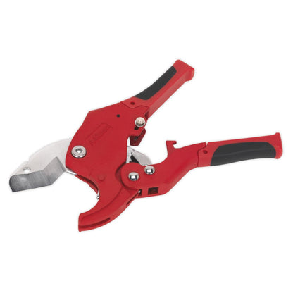 Sealey PC41 Plastic Pipe Cutter Quick Release Ø6-42mm Sealey
