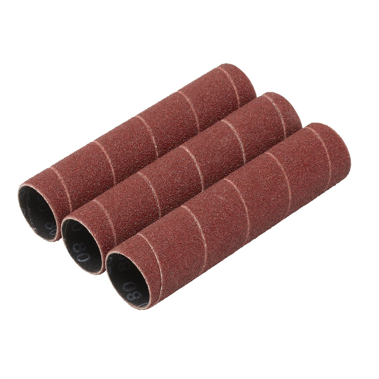 Draper 08403 Aluminium Oxide Sanding Sleeves 25 x 115mm 80 Grit Pack of 3 Draper