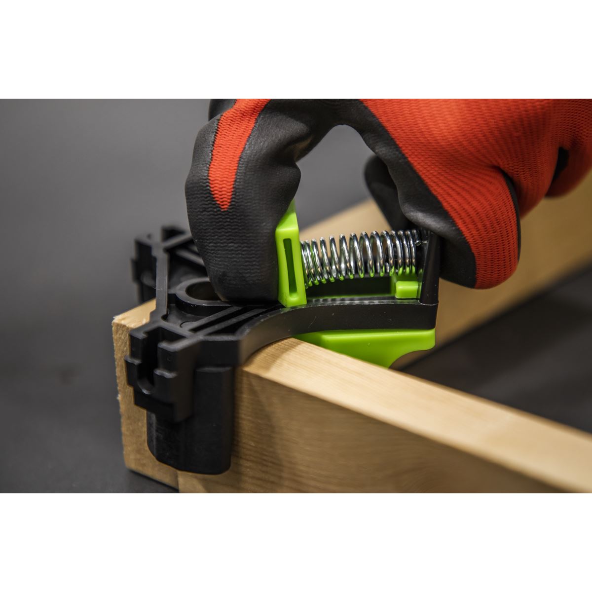 Sealey QBC04 Mitre Wood Corner Clamp Set 4pc Sealey