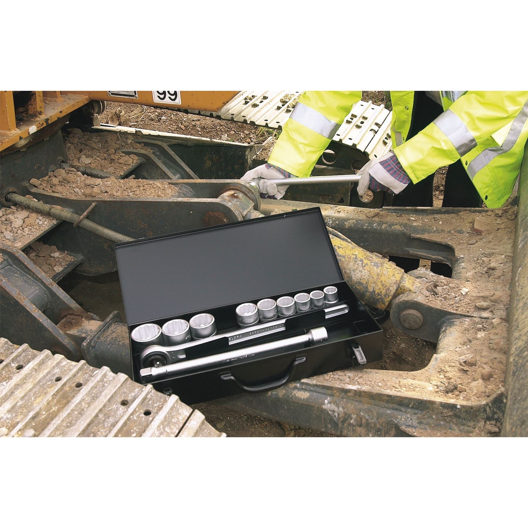 Elora 00385 Metric Socket Set 3/4" Sq. Dr. 13 Piece Elora