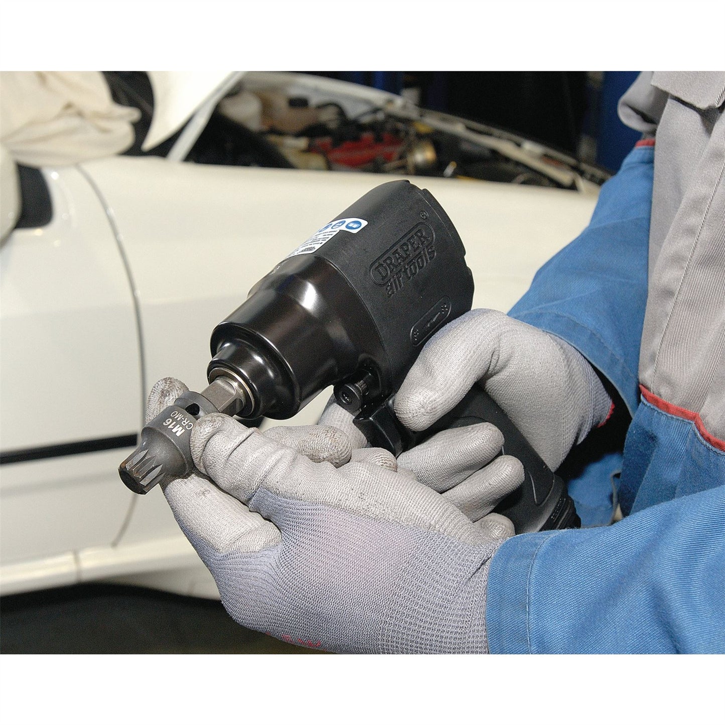 Draper 28881 Expert Impact Spline Bit Set 1/2" Sq. Dr. 6 Piece Draper