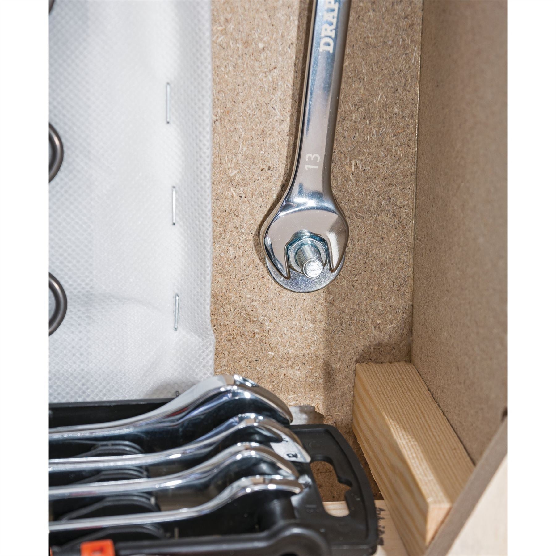 Draper 66093 HI-TORQ® Metric Combination Spanner Set Orange 11 Piece Draper