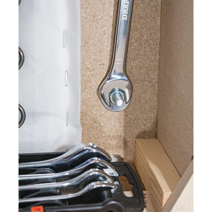 Draper 66093 HI-TORQ® Metric Combination Spanner Set Orange 11 Piece Draper