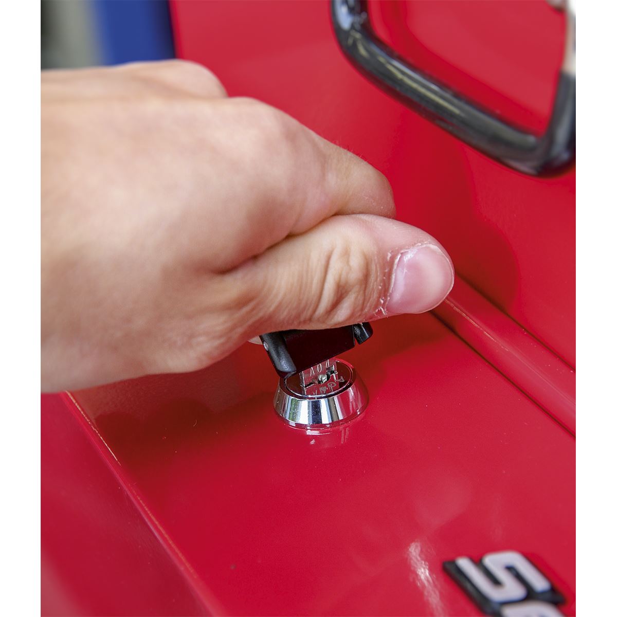 Sealey APLHT Side Cabinet for Long Handle Tools - Red Sealey