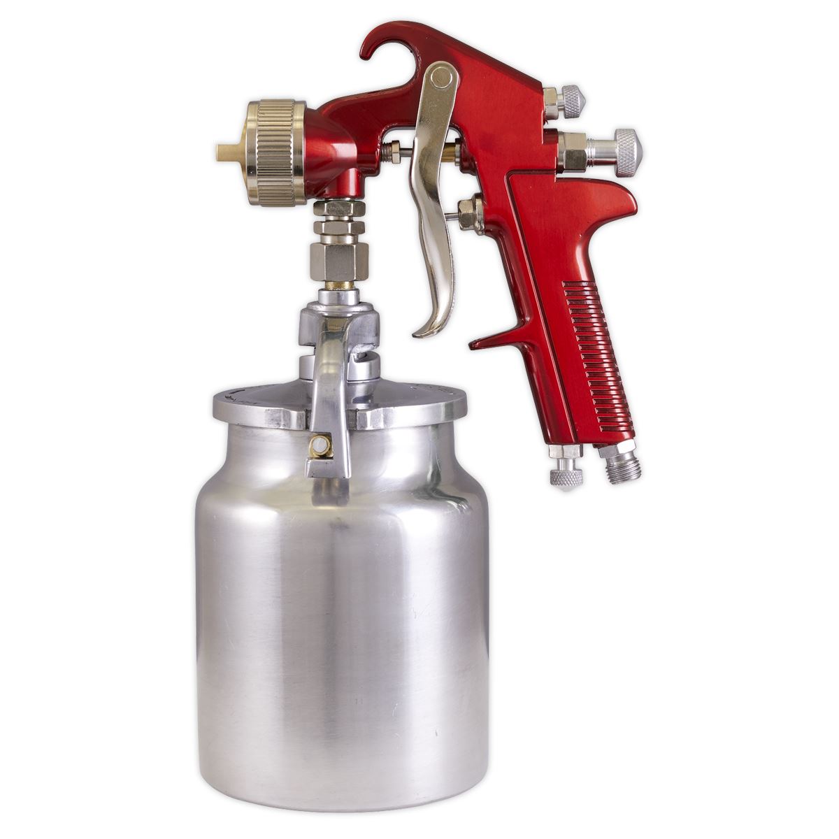 Sealey S720 Suction Feed Spray Gun 2mm Set-Up Sealey