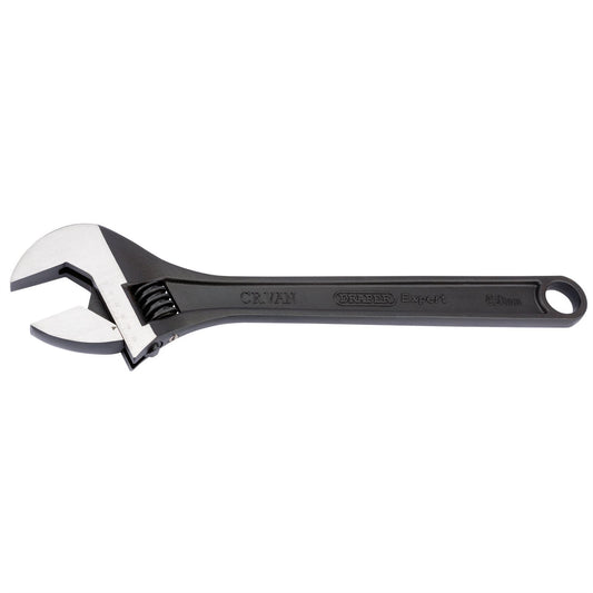 Draper 52684 Expert Crescent-Type Adjustable Wrench with Phosphate Finish 450mm 57mm Draper