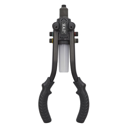 Sealey AK3982 Compact Riveter with Collection Bowl Heavy-Duty Sealey