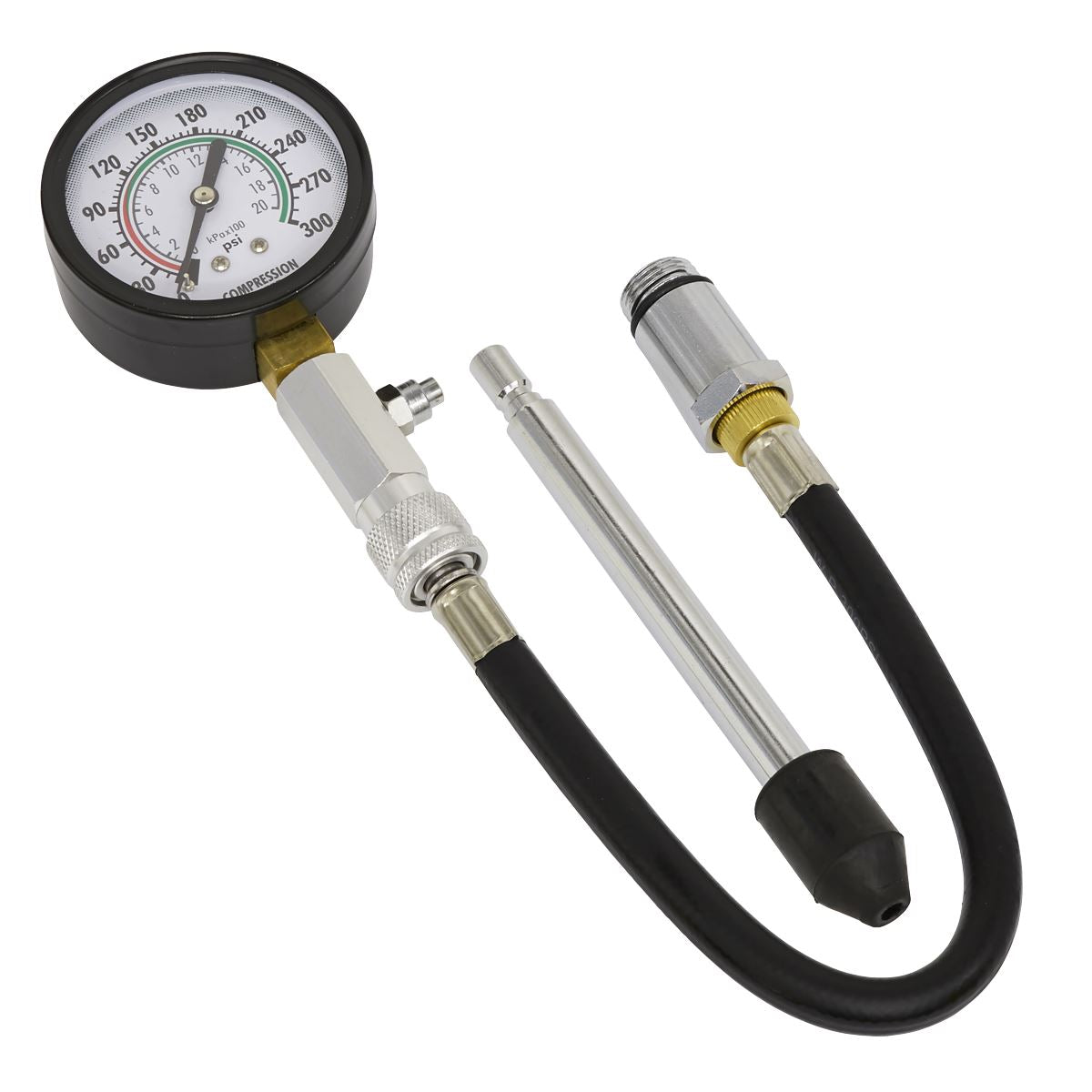 Sealey CT951 Petrol Engine Compression Test Kit 3pc Sealey