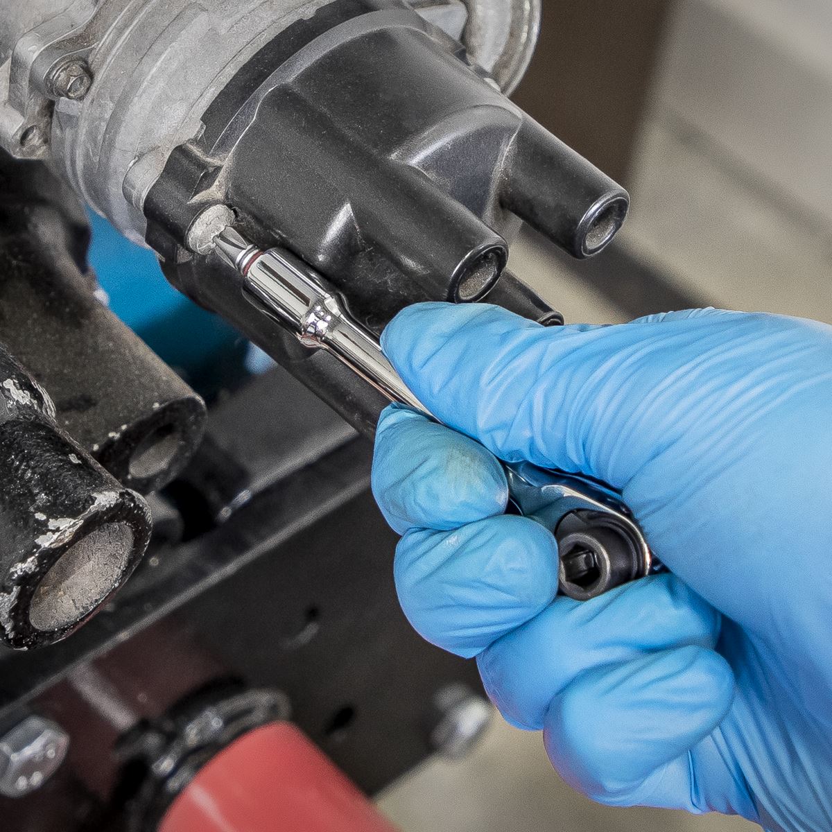 Siegen S01252 Micro Ratchet Bit Driver 1/4"Hex Sealey