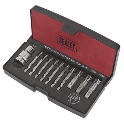 Sealey AK756T TRX-Star* Fitting Extractor Set 11pc Sealey