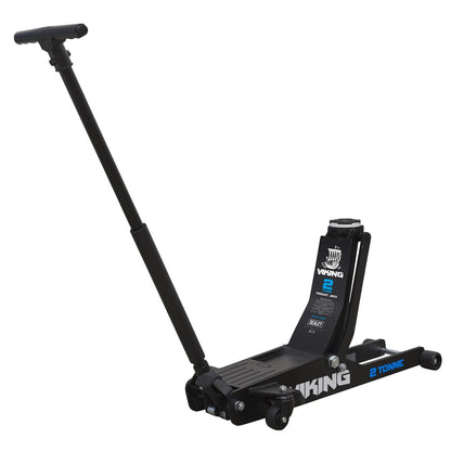 Sealey 2100TB Viking Low Profile Professional Long Reach Trolley Jack with Rocket Lift 2 Tonne Sealey