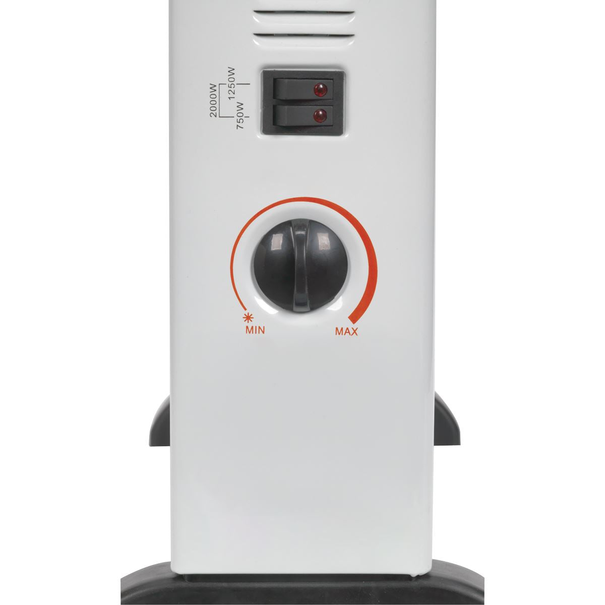 Sealey CD2005 Convector Heater 2000W/230V 3 Heat Settings Thermostat Sealey