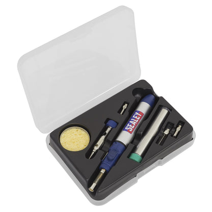 Sealey AK2953 Micro Butane Torch Kit 7pc Sealey