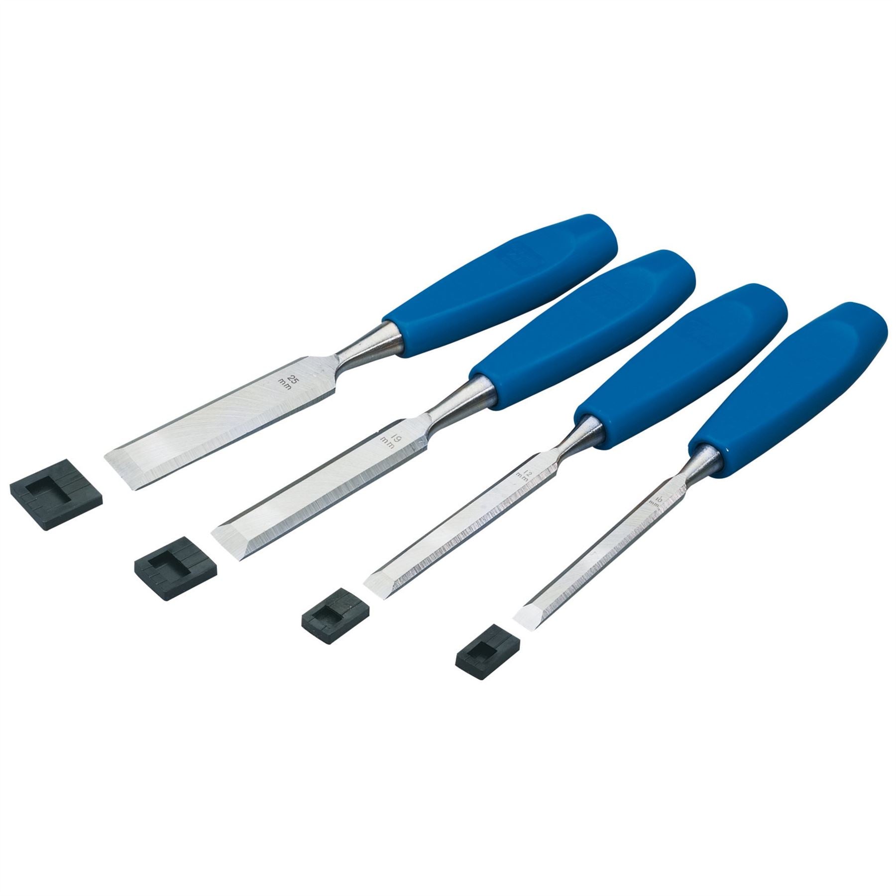 Draper 69619 Bevel Edge Wood Chisel Set 4 Piece Draper