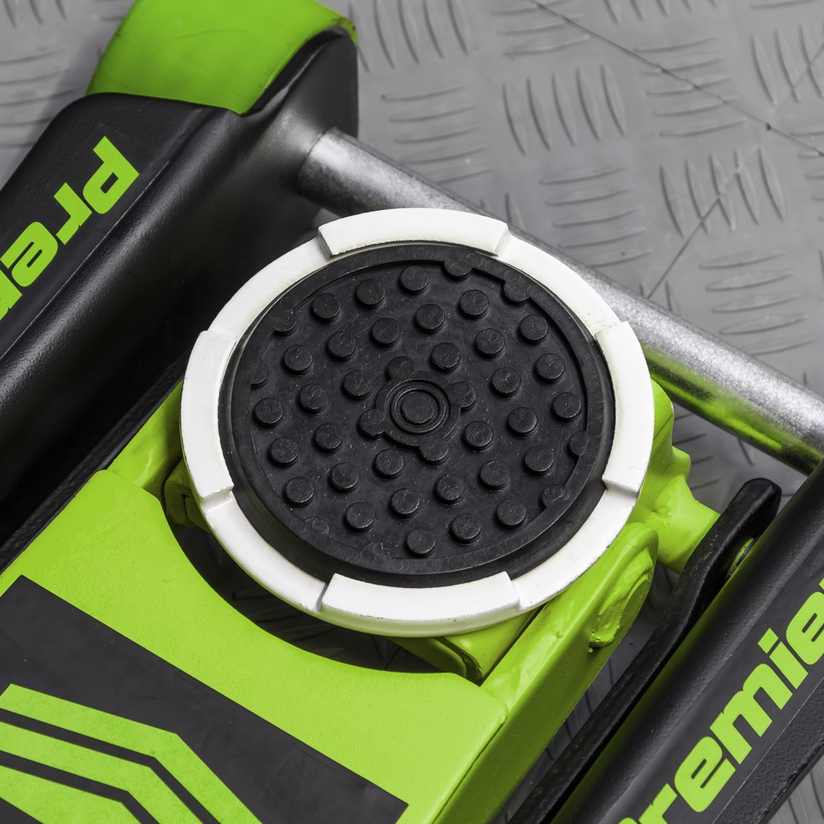 Sealey 3040AG Premier Low Profile Trolley Jack with Rocket Lift 3 Tonne - Green Sealey