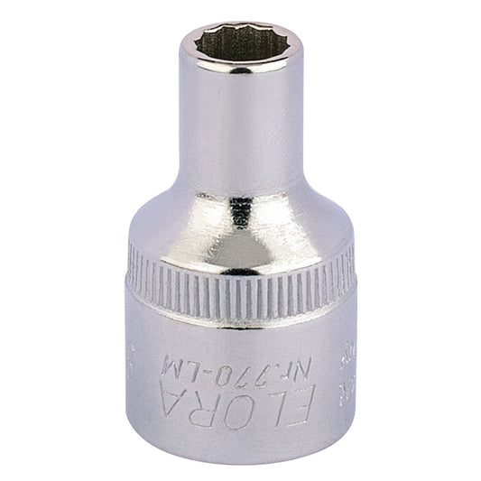 Elora 24533 Bi-Hexagon Socket 1/2" Sq. Dr. 8mm Elora