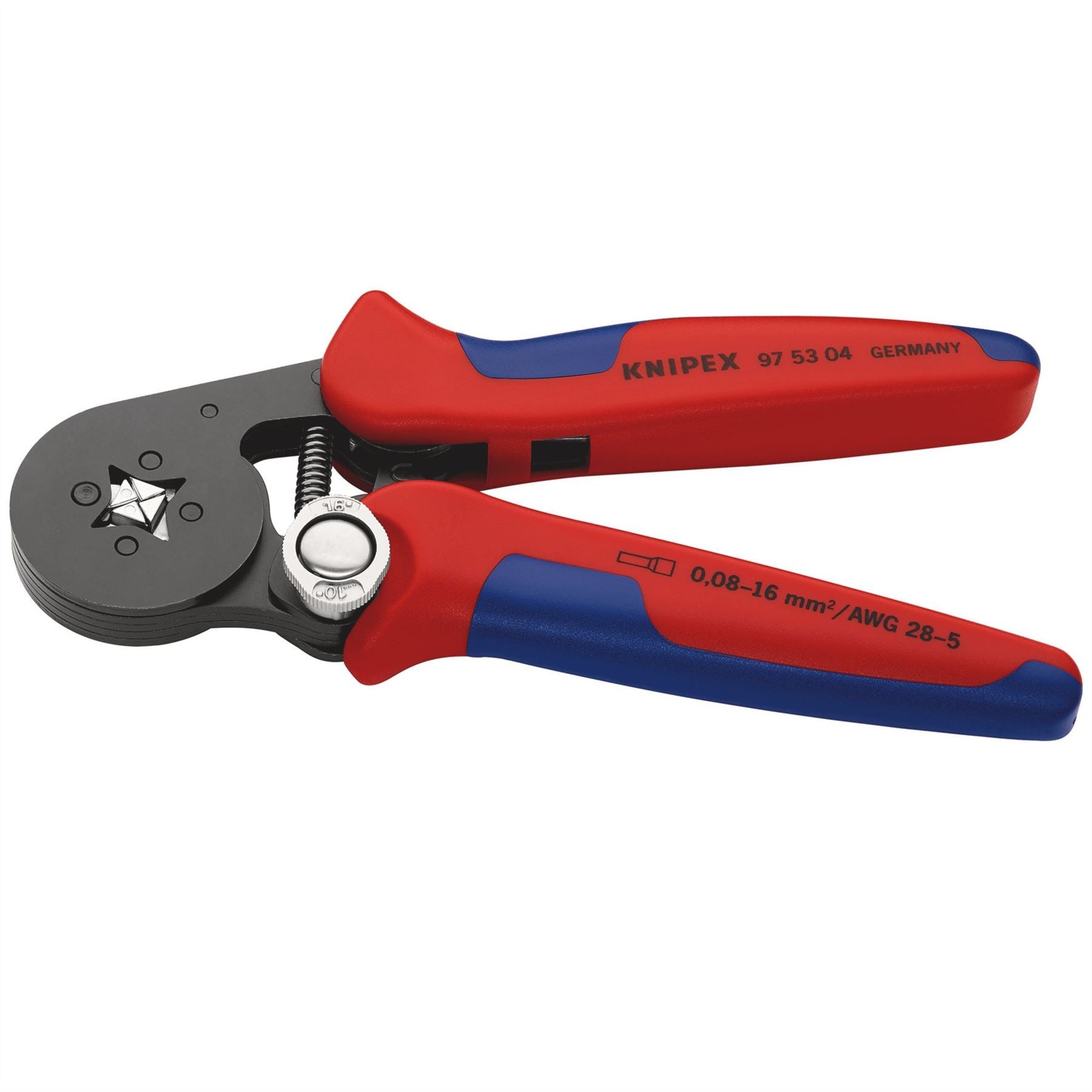 Knipex 78433 97 53 04 SB Self-Adjusting Crimping Pliers180mm Knipex