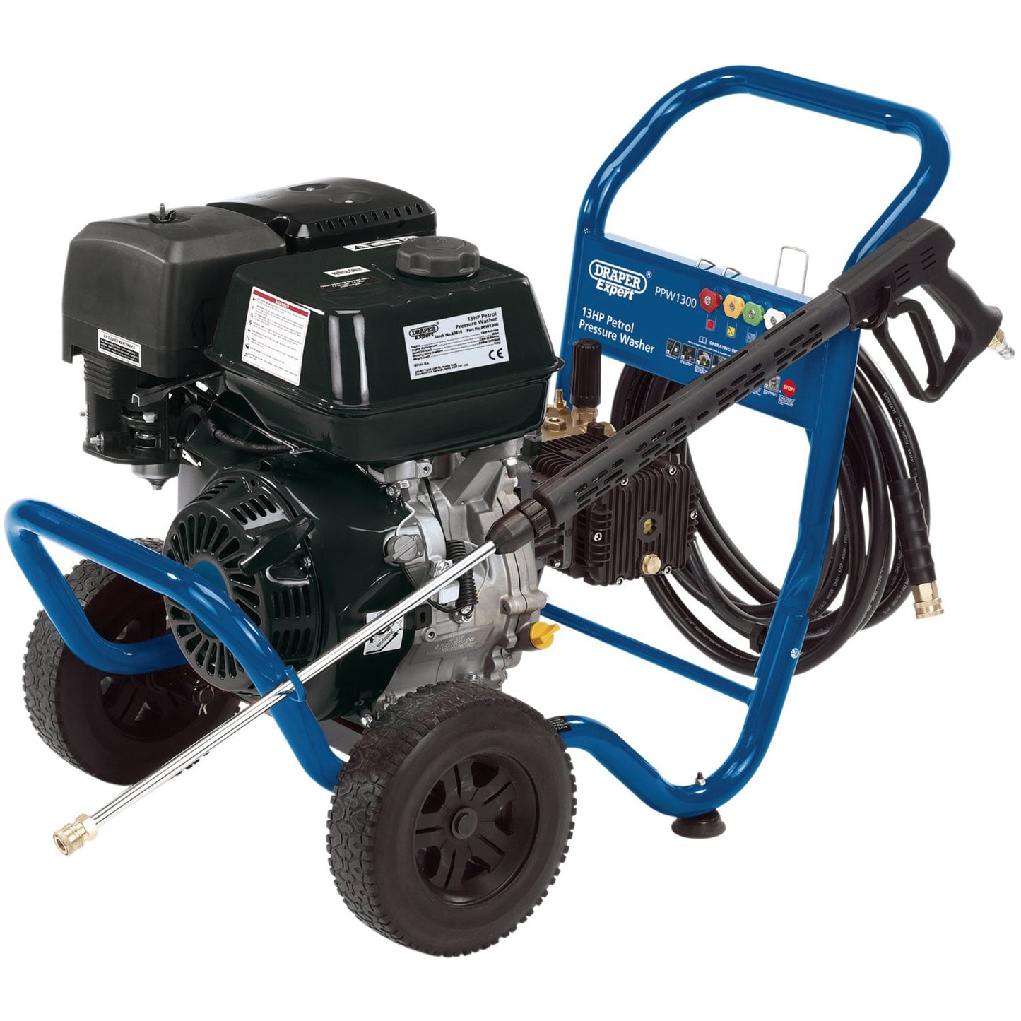 Draper 83819 Expert Petrol Pressure Washer 13Hp Draper