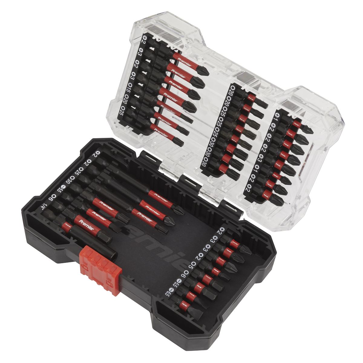 Sealey AK8282 Power Tool Bit Set 38pc Impact Grade Sealey
