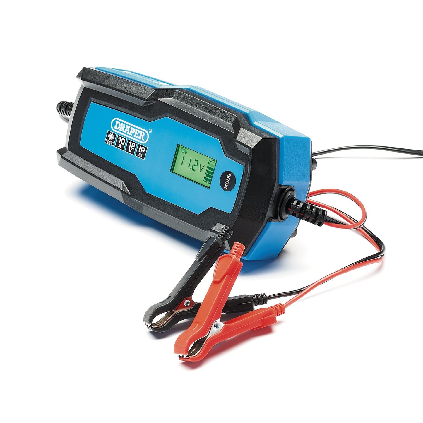 Draper 53491 6/12V Smart Charger and Battery Maintainer 10A Draper