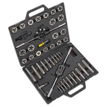 Sealey AK303IMP Tap & Die Set 45pc Split Dies Imperial Sealey