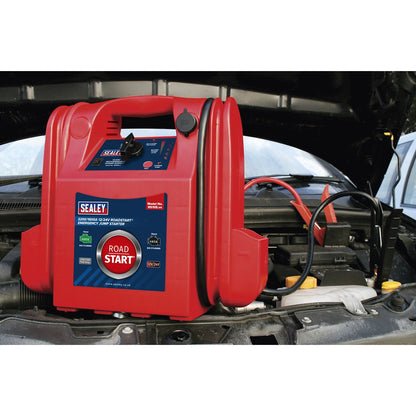 Sealey RS105 RoadStart® Emergency Jump Starter 12/24V 3200/1600 Peak Amps Sealey