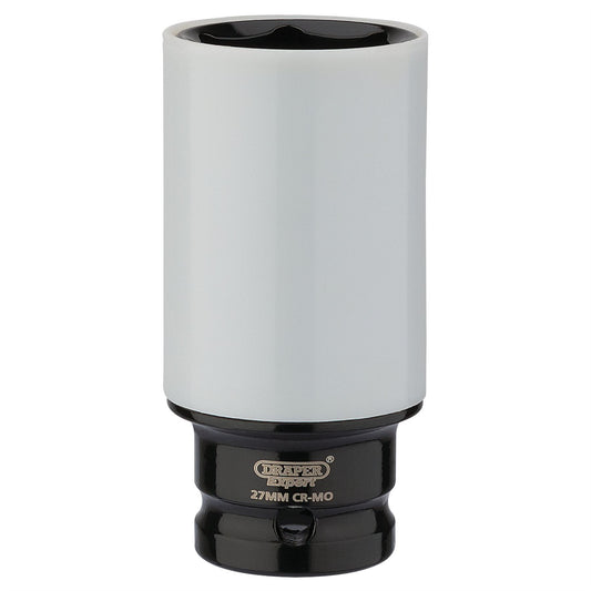 Draper 83061 HI-TORQ® Wheel Nut Socket for Alloy Wheels 1/2" Sq. Dr. 27mm Draper