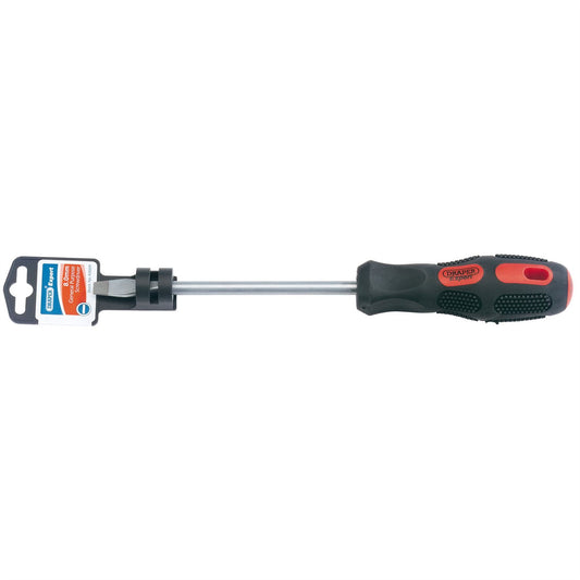 Draper 40009 Plain Slot Flared Tip Screwdriver 8 x 150mm Draper