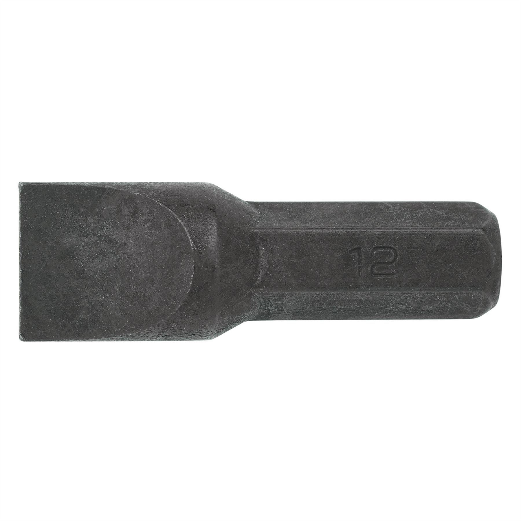 Draper 10818 Plain Slot Impact Screwdriver Bit 12mm Draper