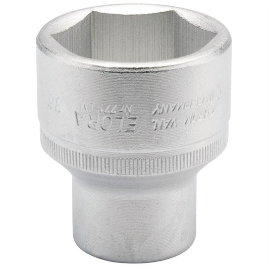 Elora 24781 Hexagon Socket 1/2" Sq. Dr. 36mm Sold Loose Elora