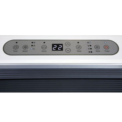 Sealey SAC12000 Portable Air Conditioner/Dehumidifier/Air Cooler/Heater with Window Sealing Kit 12000Btu/hr Sealey