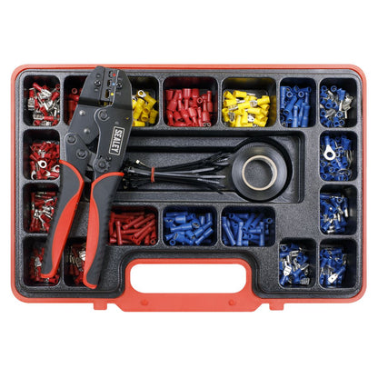 Sealey AK386 Ratchet Crimping Tool Kit 552pc Sealey