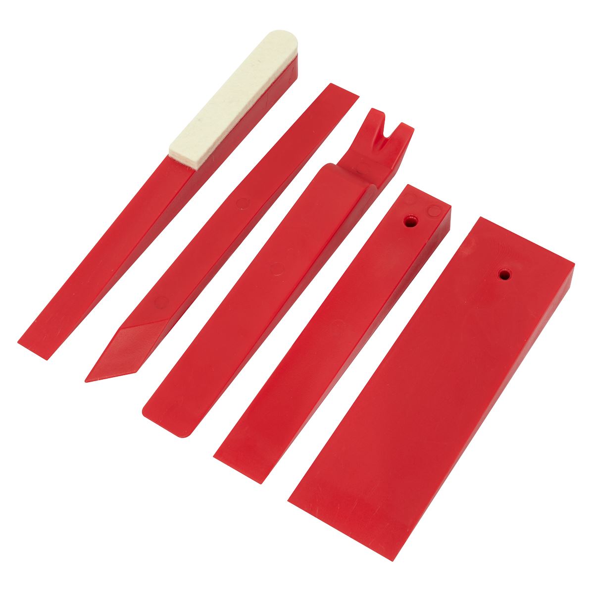 Sealey RT05 Panel Wedge Tool Set 5pc Sealey