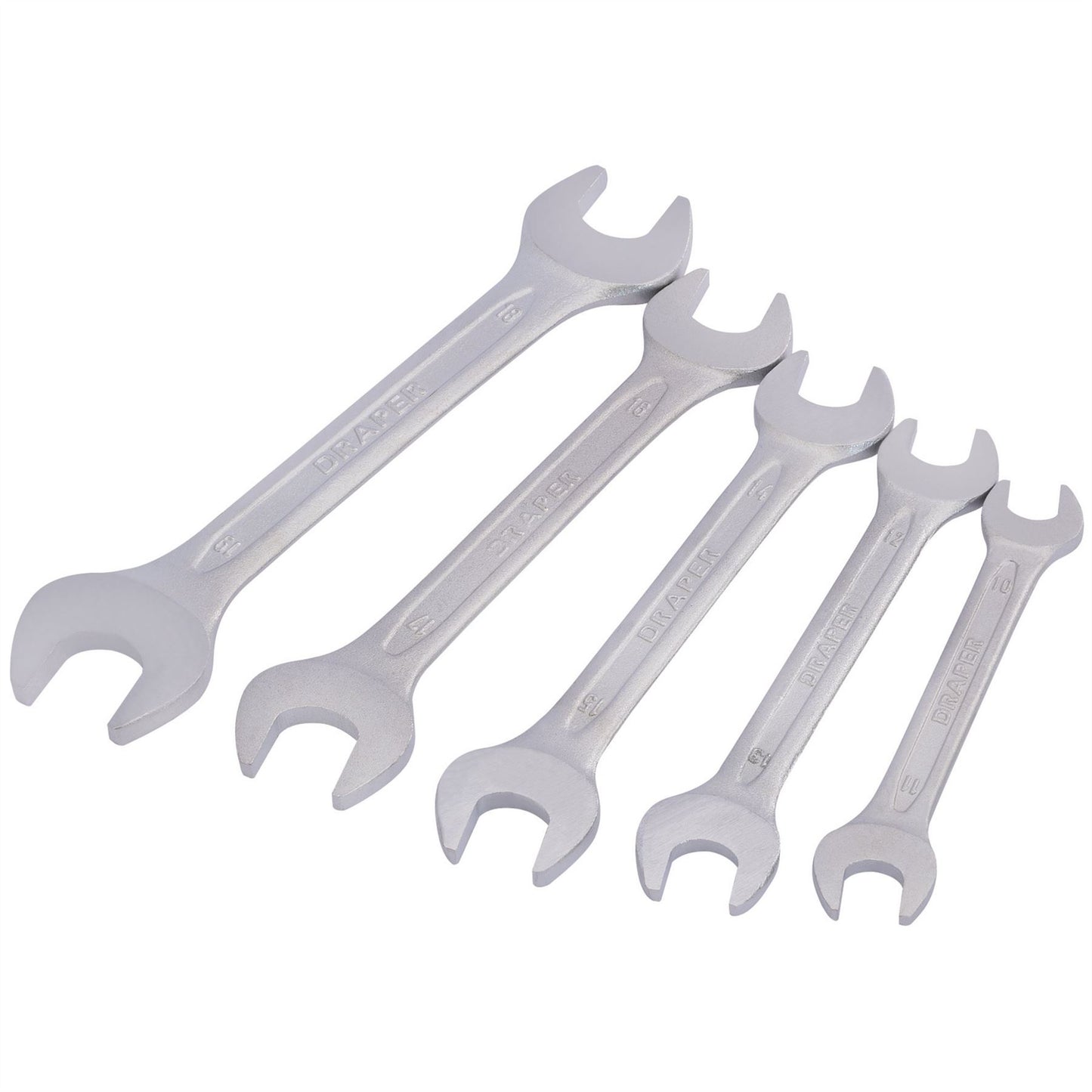 Draper 30768 Metric Open End Spanner Set 5 Piece Draper
