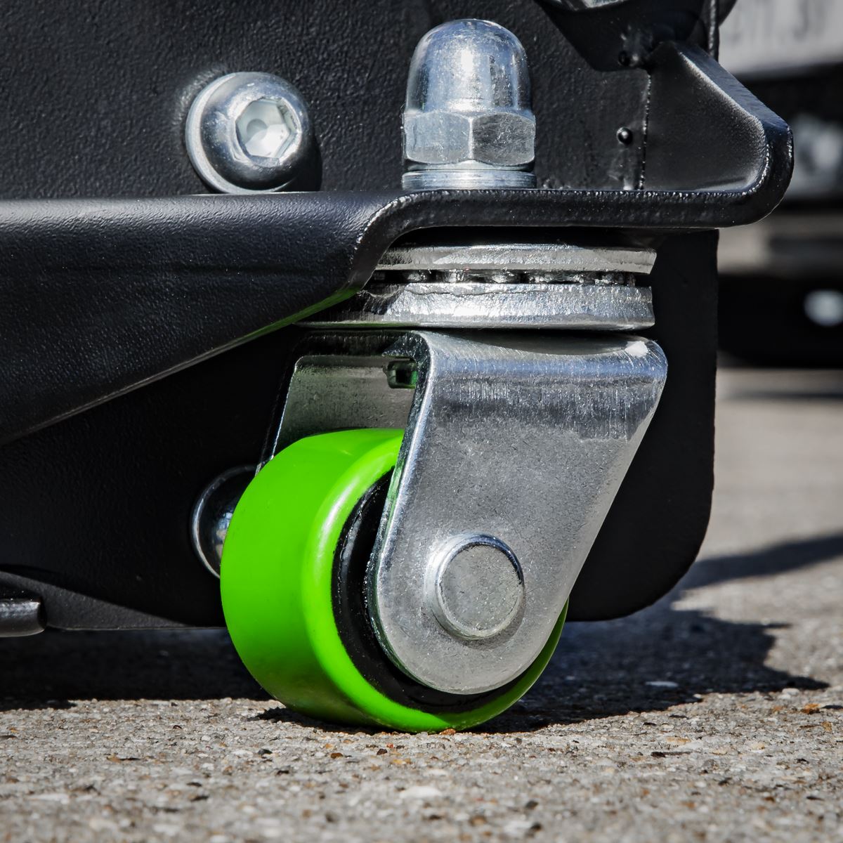 Sealey 4040AG Premier Low Profile Trolley Jack with Rocket Lift 4 Tonne - Green Sealey