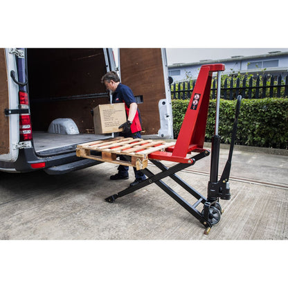 Sealey PT1170H High Lift Pallet Truck - 1000kg Capacity 1170 x 540mm Sealey
