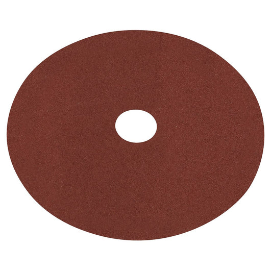 Sealey WSD460 Fibre Backed Disc Ø100mm - 60Grit Pack of 25 Sealey