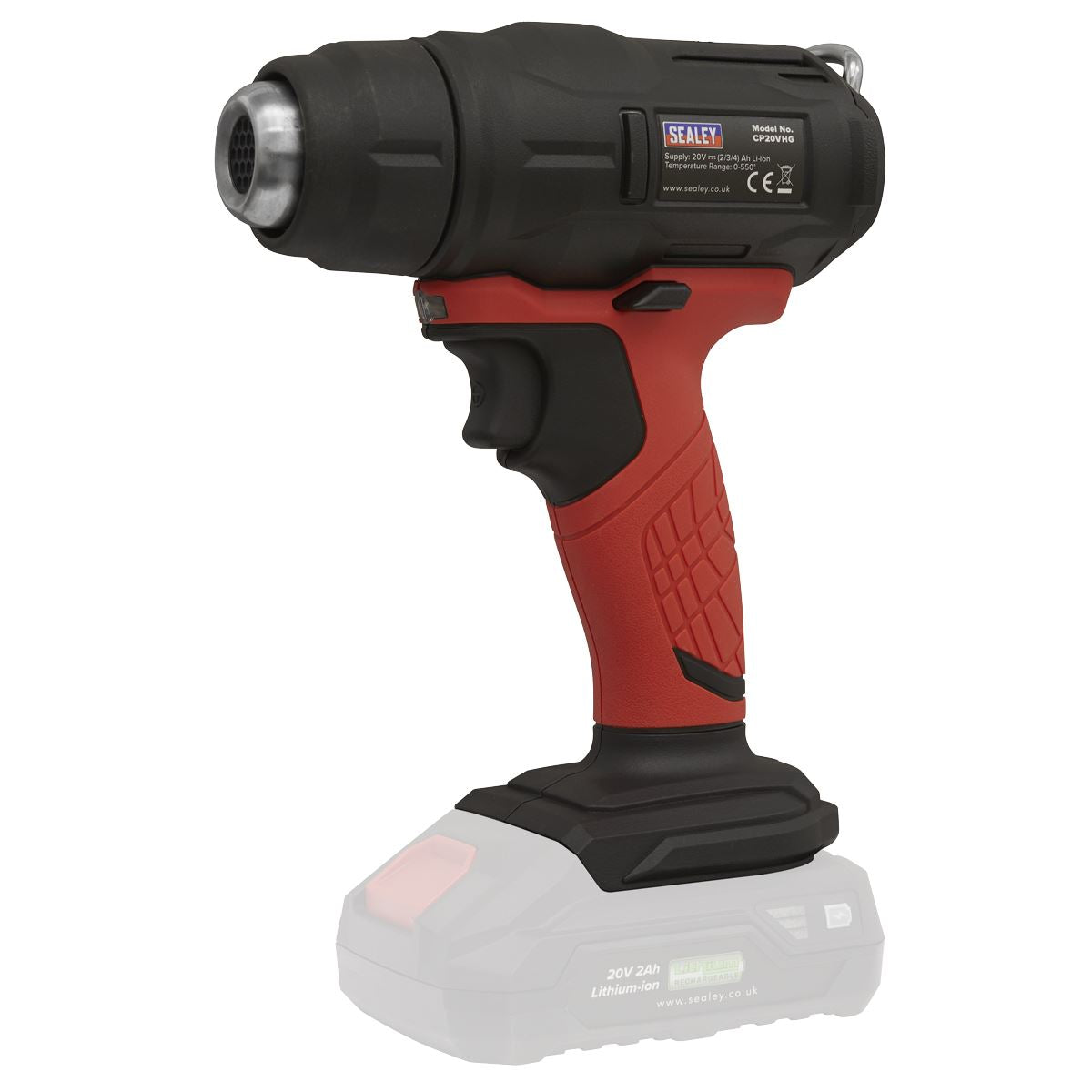 Sealey CP20VHG Cordless Hot Air Gun 20V SV20 Series - Body Only Sealey