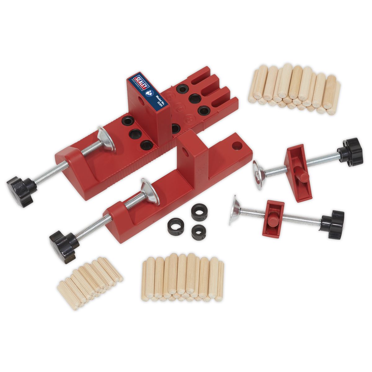 Sealey DJ01 Universal Dowelling Jig Set Sealey