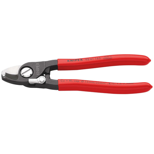 Knipex 82576 95 41 165 Cable Shears plastic coated burnished 165mm Knipex