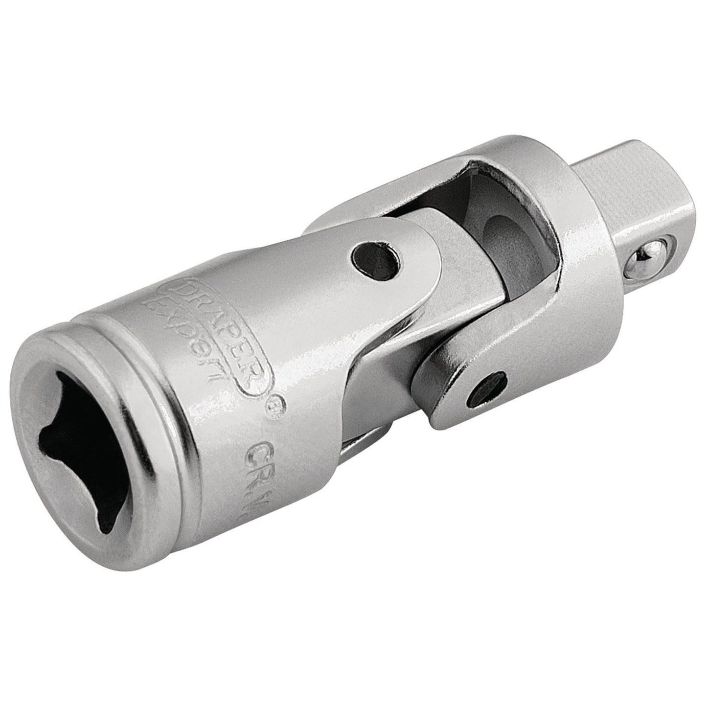 Draper 16792 Satin Chrome Universal Joint 1/4" Sq. Dr. Draper