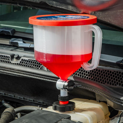 Sealey VS0045 Automotive Coolant Filling Set Non-Spill 15pc Sealey