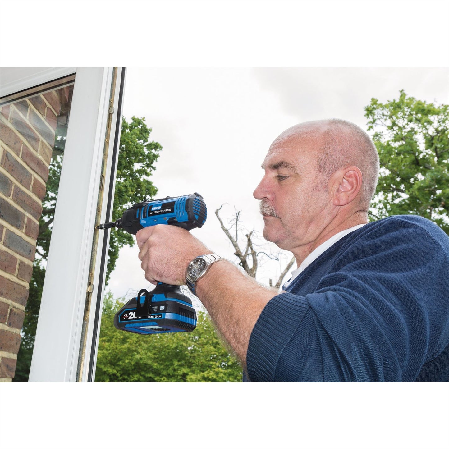 Draper 89520 Storm Force® 20V Cordless Impact Driver 1/4" Hex. Sold Bare Draper