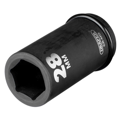 Draper 05060 Expert HI-TORQ® 6 Point Deep Impact Socket 3/4" Sq. Dr. 28mm Draper